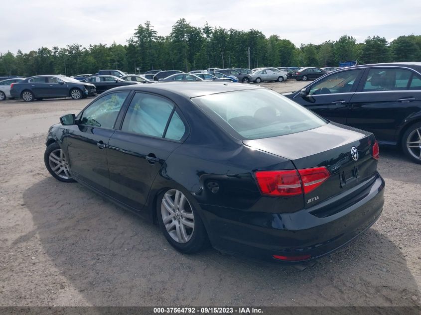 2015 VOLKSWAGEN JETTA SEDAN 2.0L S - 3VW2K7AJ0FM221569