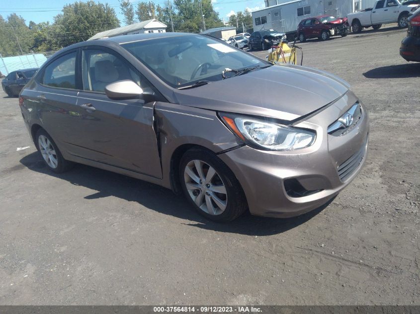 2013 HYUNDAI ACCENT GLS - KMHCU4AE4DU562268