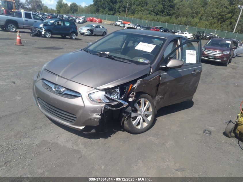 2013 HYUNDAI ACCENT GLS - KMHCU4AE4DU562268