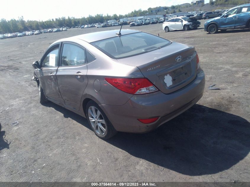 2013 HYUNDAI ACCENT GLS - KMHCU4AE4DU562268
