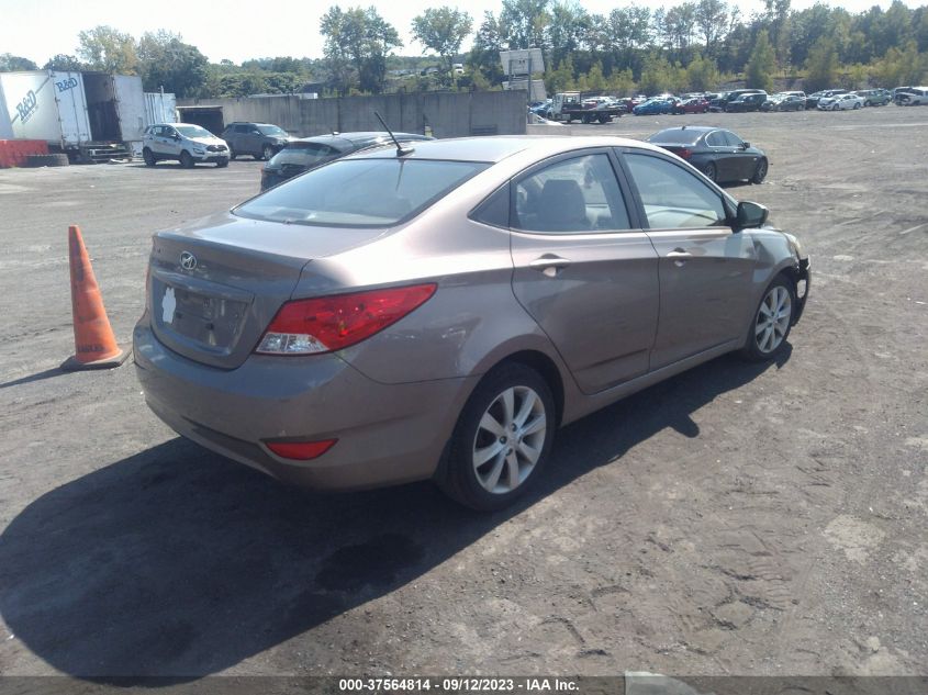 2013 HYUNDAI ACCENT GLS - KMHCU4AE4DU562268