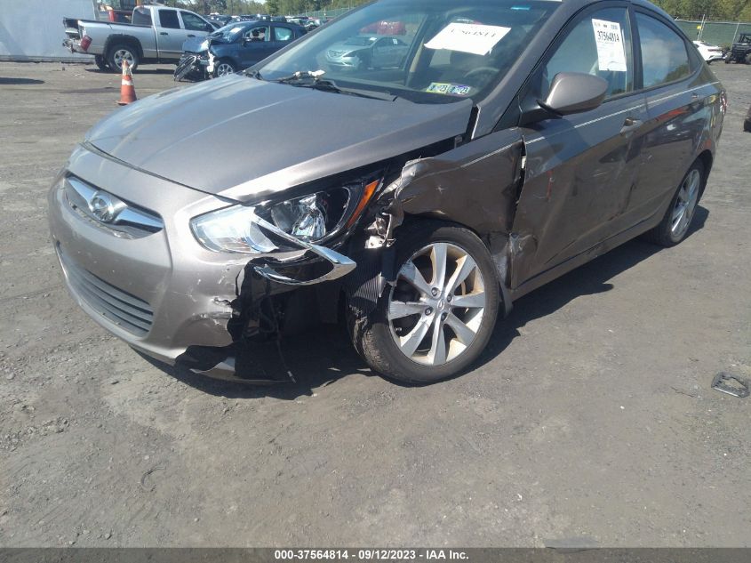 2013 HYUNDAI ACCENT GLS - KMHCU4AE4DU562268