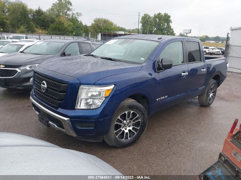 2021 NISSAN TITAN SV - 1N6AA1EE5MN529784