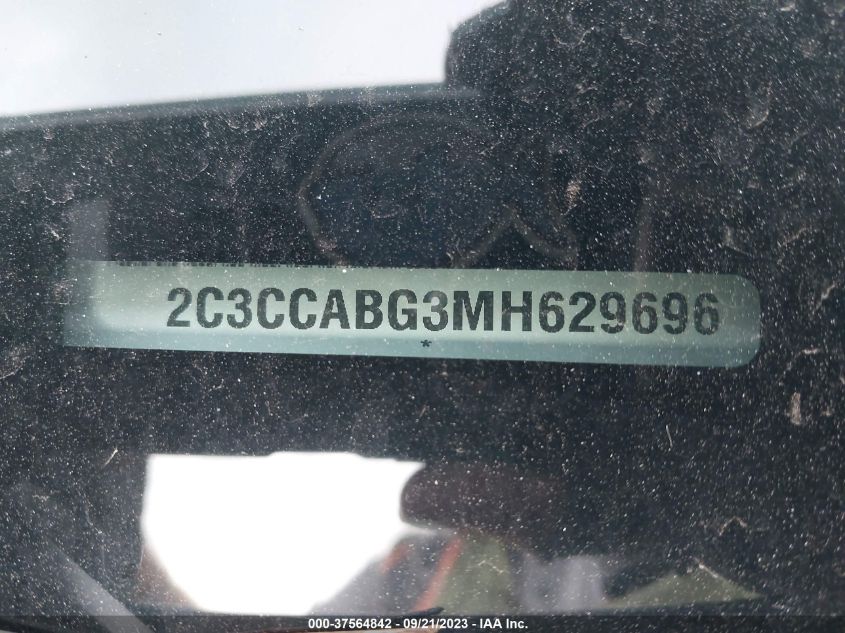 2021 CHRYSLER 300 S - 2C3CCABG3MH629696