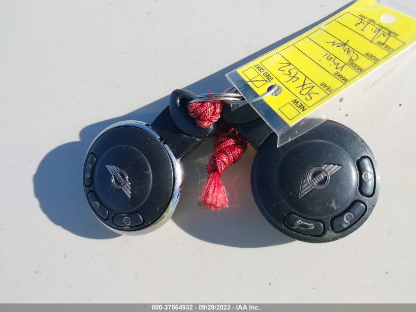 2014 MINI COOPER COUPE WMWSX1C50ET507940