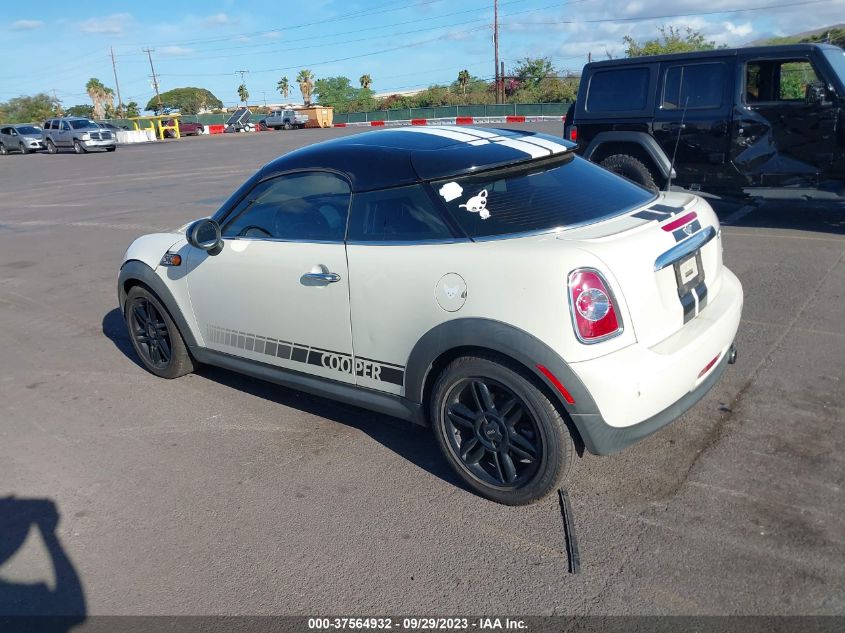 2014 MINI COOPER COUPE WMWSX1C50ET507940