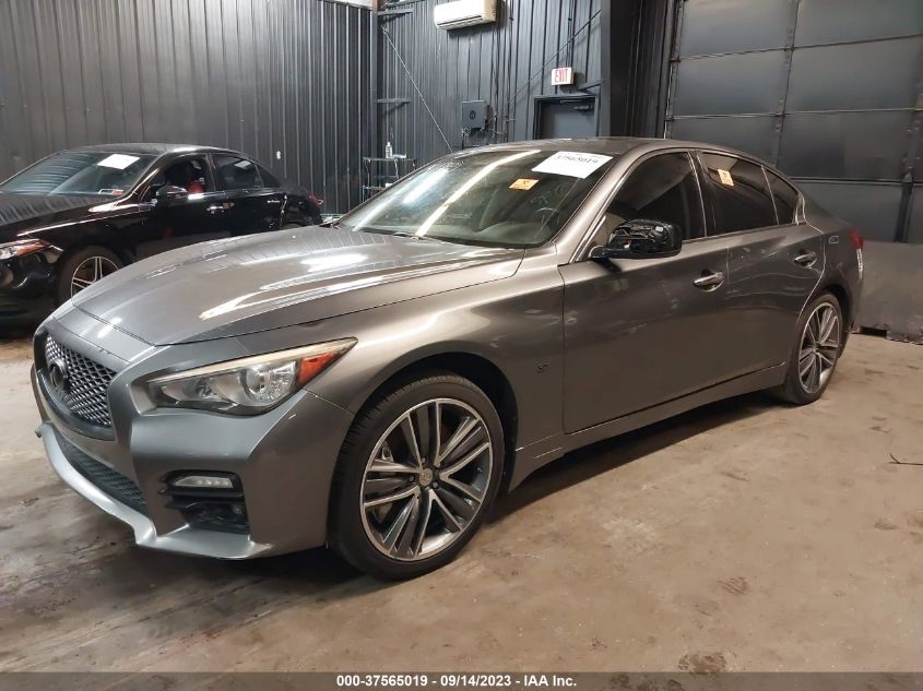 2014 INFINITI Q50 SPORT - JN1BV7AR6EM684801
