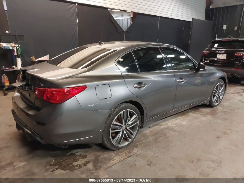 2014 INFINITI Q50 SPORT - JN1BV7AR6EM684801