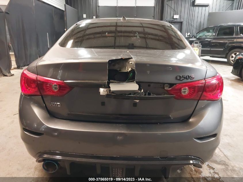 2014 INFINITI Q50 SPORT - JN1BV7AR6EM684801
