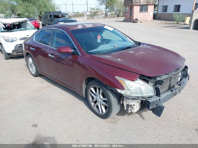 2013 NISSAN MAXIMA S/SV - 1N4AA5AP6DC801276