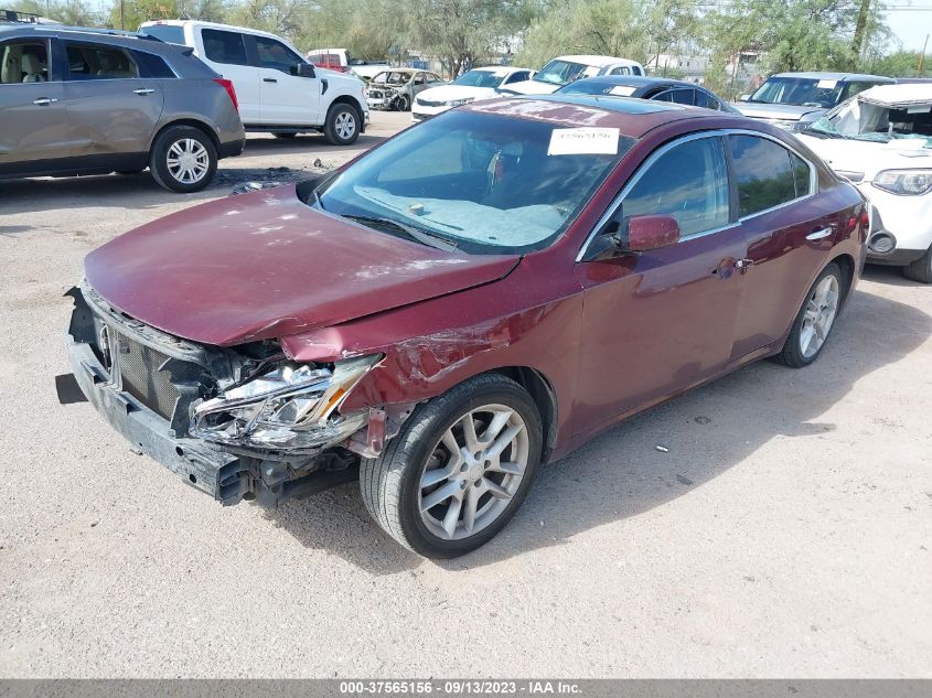 2013 NISSAN MAXIMA S/SV - 1N4AA5AP6DC801276