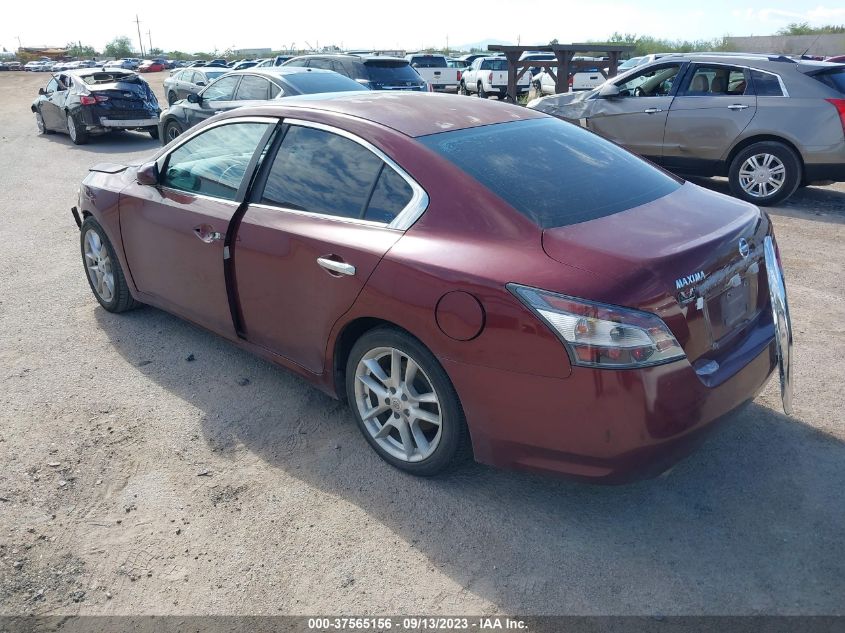 2013 NISSAN MAXIMA S/SV - 1N4AA5AP6DC801276