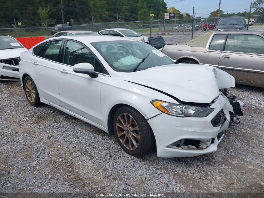 2017 FORD FUSION SE - 3FA6P0HD0HR195824