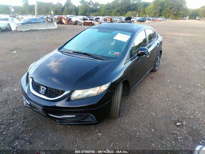 2013 HONDA CIVIC SDN EX - 19XFB2F84DE200177