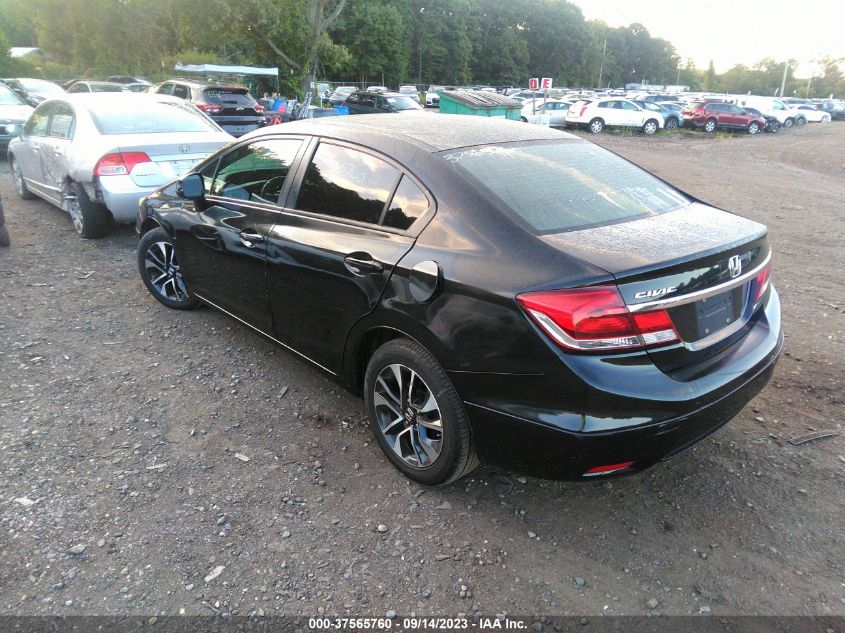 2013 HONDA CIVIC SDN EX - 19XFB2F84DE200177