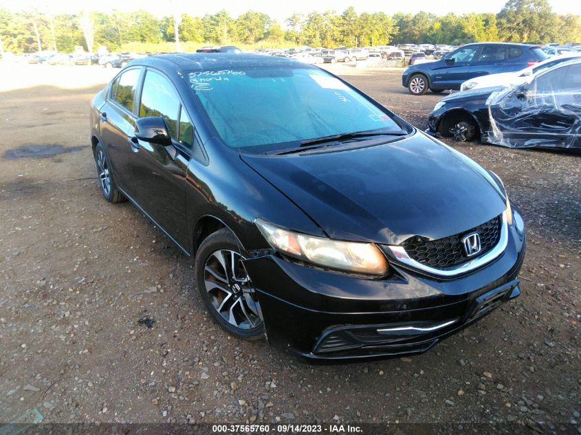 2013 HONDA CIVIC SDN EX - 19XFB2F84DE200177