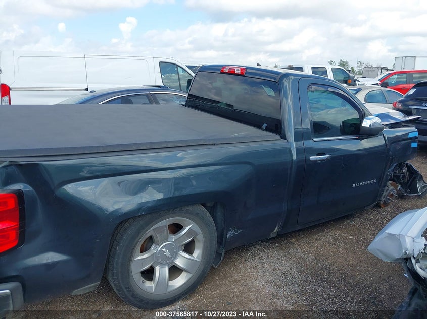 VIN 1GCNCNEH7JZ214716 2018 CHEVROLET SILVERADO 1500 LS
