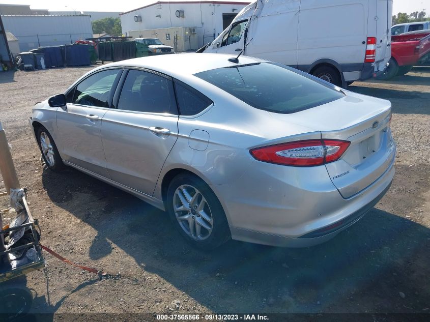 2016 FORD FUSION SE - 3FA6P0HDXGR173411