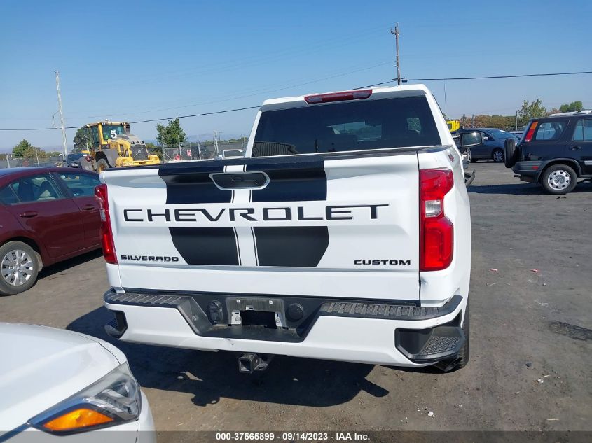 2021 CHEVROLET SILVERADO 1500 CUSTOM - 1GCPYBEK3MZ272234