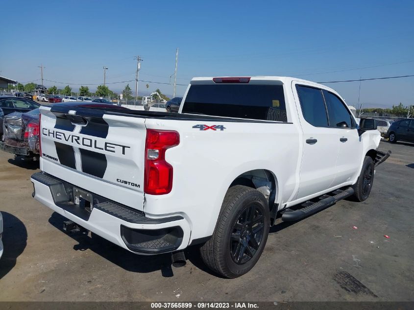 2021 CHEVROLET SILVERADO 1500 CUSTOM - 1GCPYBEK3MZ272234