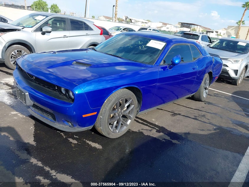 VIN 2C3CDZAG0NH128389 2022 DODGE CHALLENGER SXT
