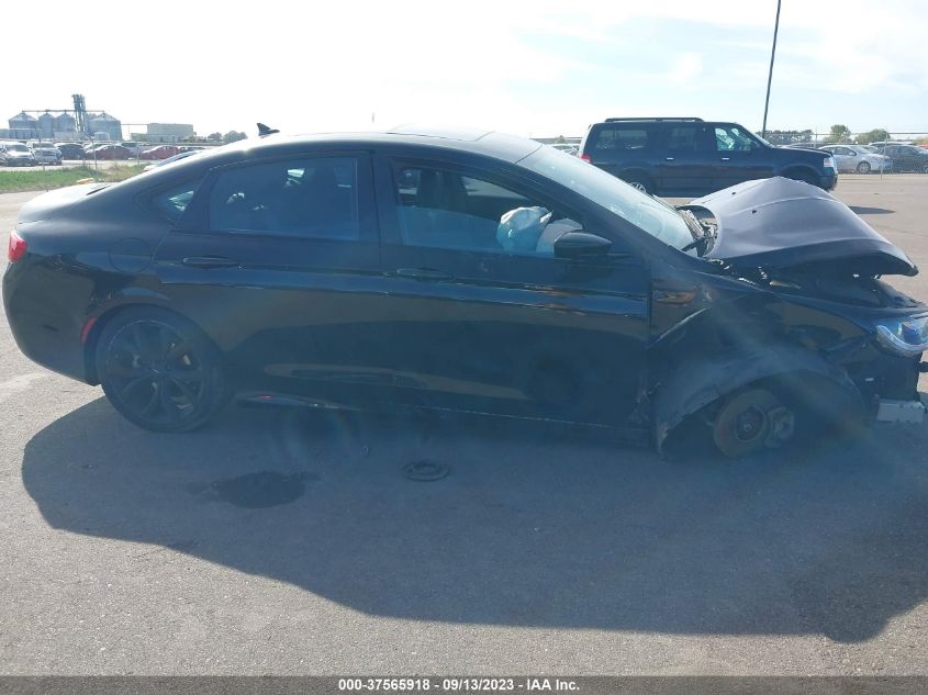2015 CHRYSLER 200 S - 1C3CCCBG9FN529849