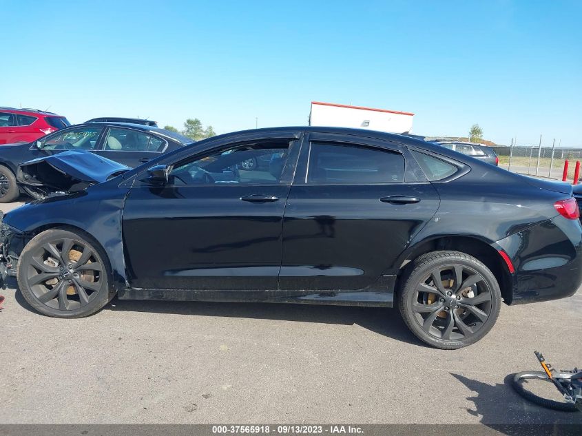 2015 CHRYSLER 200 S - 1C3CCCBG9FN529849