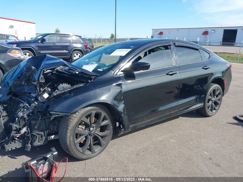 2015 CHRYSLER 200 S - 1C3CCCBG9FN529849
