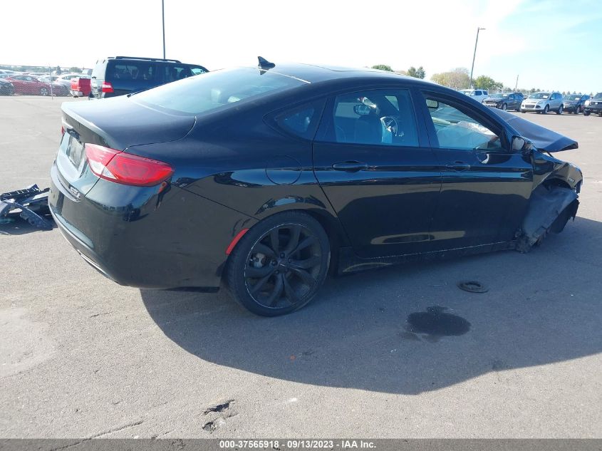 2015 CHRYSLER 200 S - 1C3CCCBG9FN529849