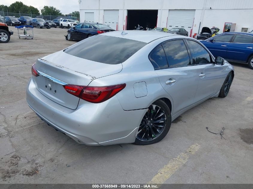 JN1EV7AR4KM551897 Infiniti Q50 3.0T LUXE 4