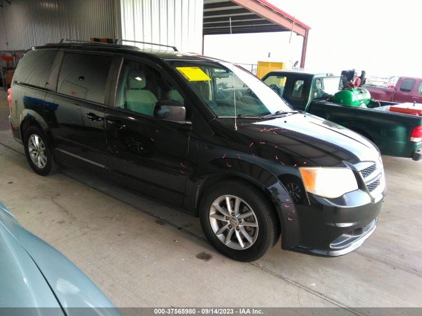 2013 DODGE GRAND CARAVAN SXT - 2C4RDGCG9DR562214