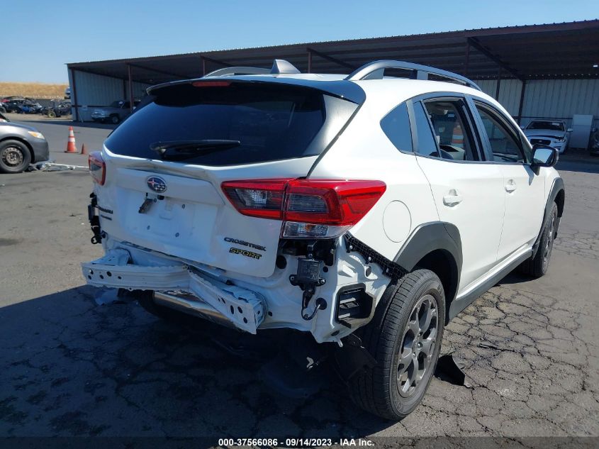 VIN JF2GTHSC3NH273424 2022 SUBARU CROSSTREK SPORT