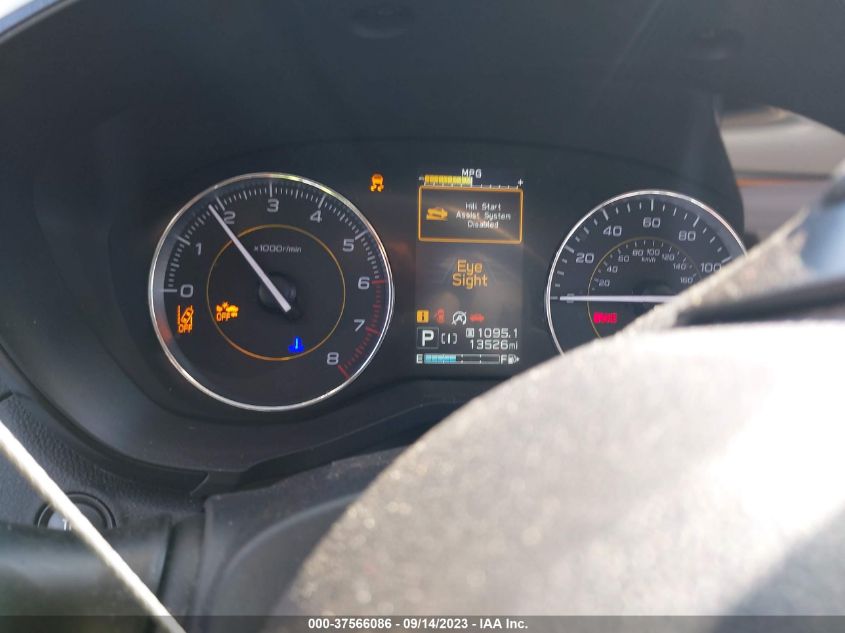 VIN JF2GTHSC3NH273424 2022 SUBARU CROSSTREK SPORT