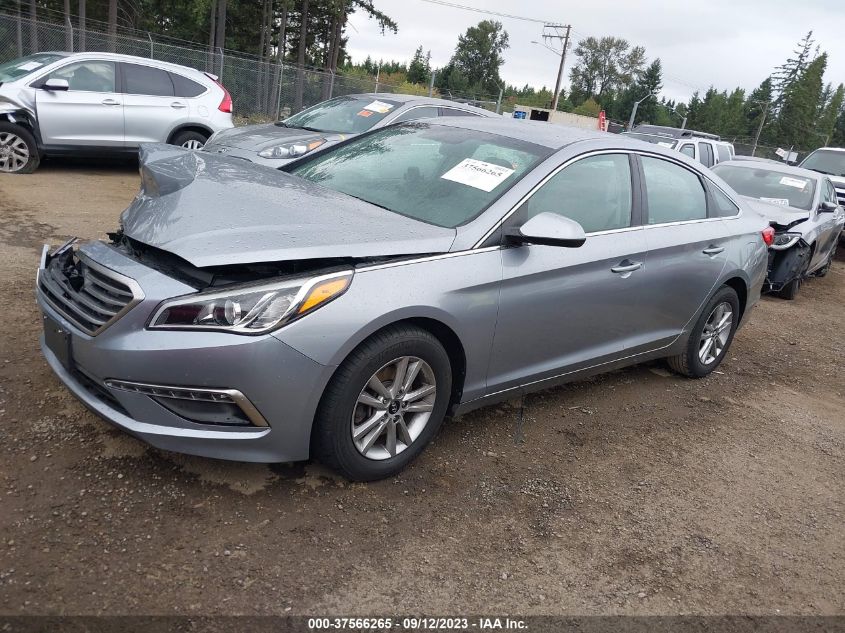 2015 HYUNDAI SONATA 2.4L SE - 5NPE24AF3FH164719