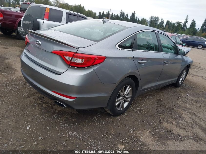 2015 HYUNDAI SONATA 2.4L SE - 5NPE24AF3FH164719