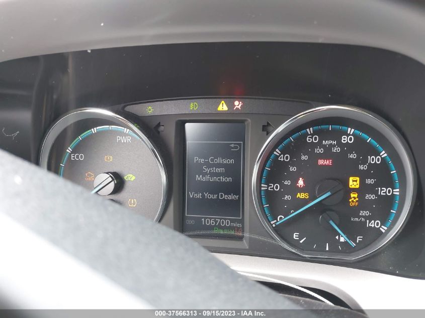 2016 TOYOTA RAV4 HYBRID LIMITED JTMDJREVXGD045540