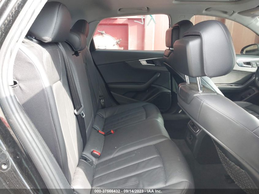 2017 AUDI A4 PREMIUM - WAUGNAF48HN056022