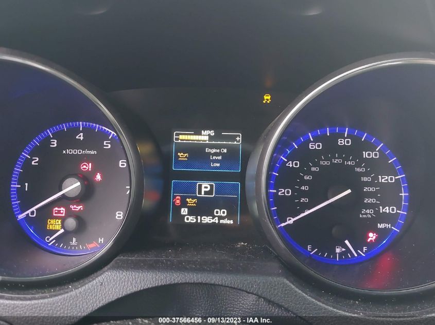 2017 SUBARU LEGACY 2.5I LIMITED - 4S3BNAK60H3067175