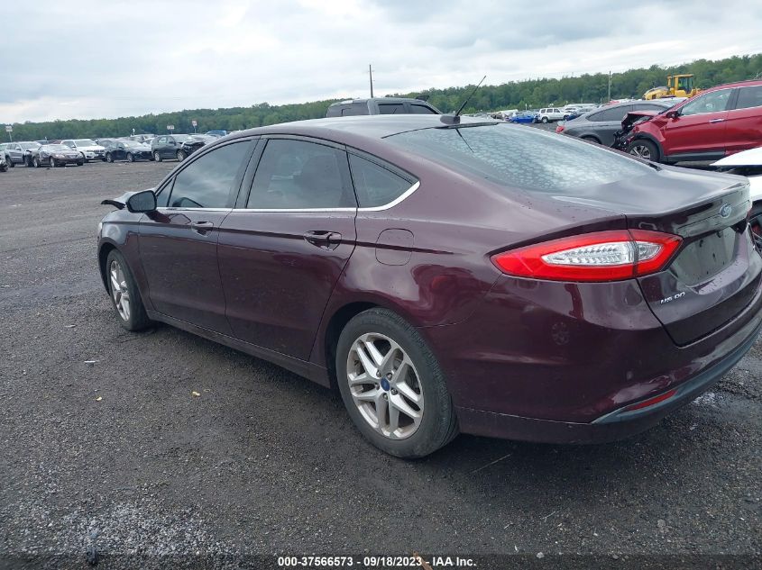 2013 FORD FUSION SE - 3FA6P0H71DR264122