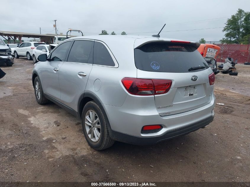 2019 KIA SORENTO LX V6 - 5XYPGDA54KG450212