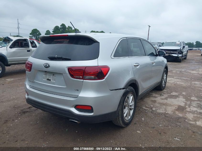 2019 KIA SORENTO LX V6 - 5XYPGDA54KG450212