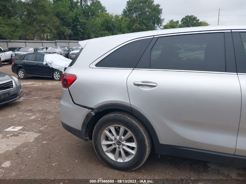 2019 KIA SORENTO LX V6 - 5XYPGDA54KG450212