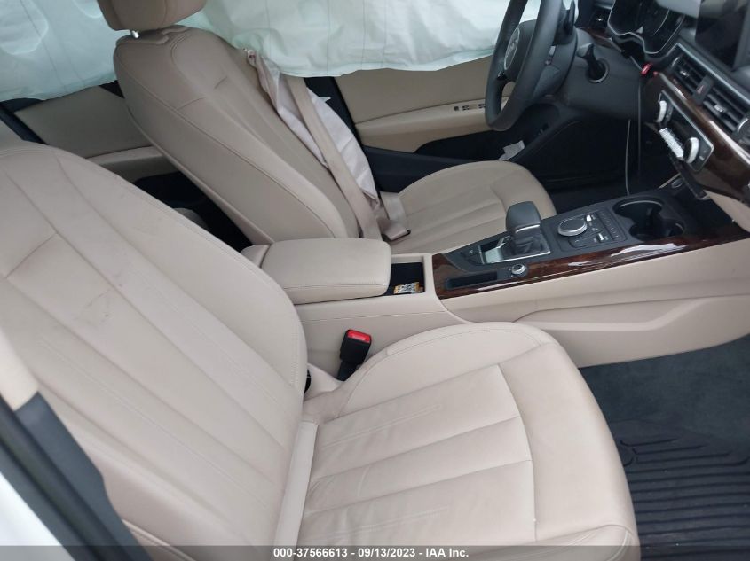 2019 AUDI A4 PREMIUM - WAUDNAF43KN016814