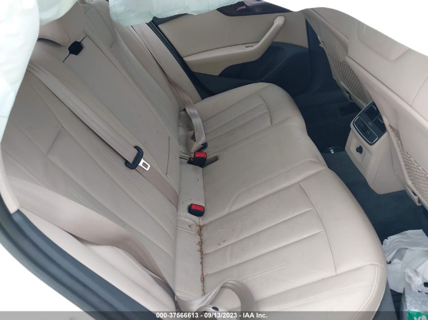 2019 AUDI A4 PREMIUM - WAUDNAF43KN016814
