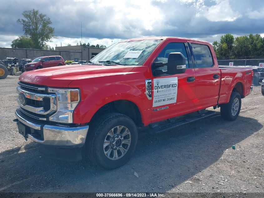 2021 FORD SUPER DUTY F-250 SRW XL/XLT/LARIAT - 1FT7W2BT4MEC67893