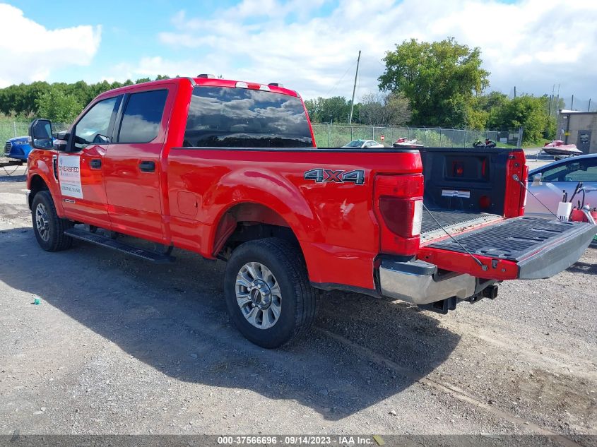 2021 FORD SUPER DUTY F-250 SRW XL/XLT/LARIAT - 1FT7W2BT4MEC67893