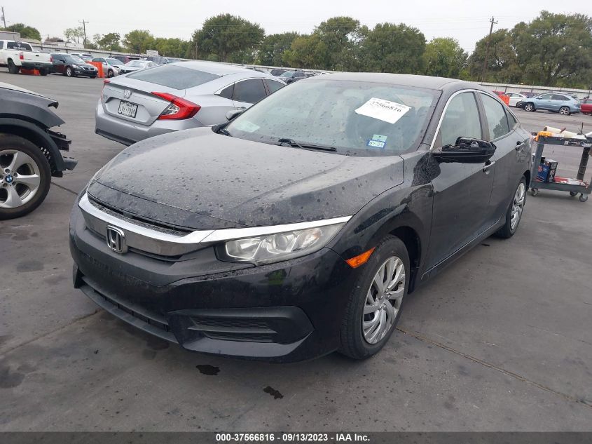 2018 HONDA CIVIC SEDAN LX - 19XFC2E56JE027360
