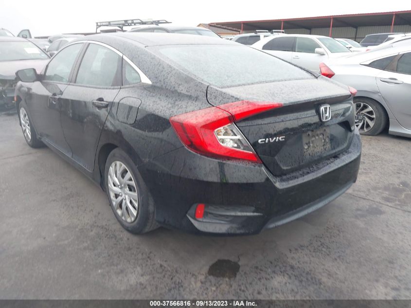 2018 HONDA CIVIC SEDAN LX - 19XFC2E56JE027360