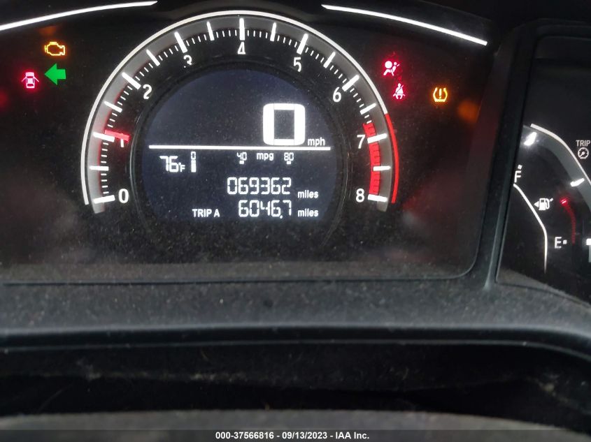 2018 HONDA CIVIC SEDAN LX - 19XFC2E56JE027360