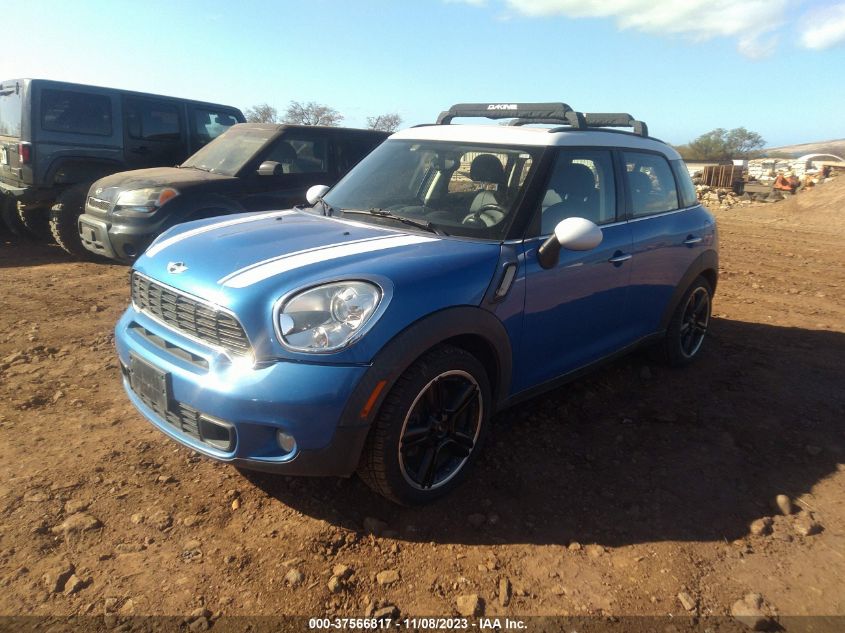 2014 MINI COUNTRYMAN COOPER S WMWZC3C57EWP27080